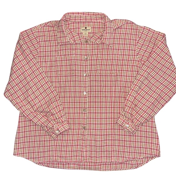 Woolrich Tops - Woolrich Vintage Women’s Cotton Flannel Button Up Shirt